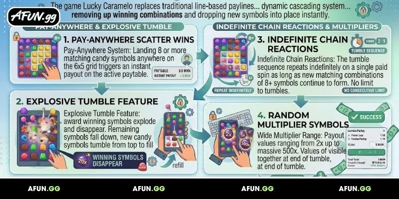 lucky-caramelo-core-mechanics-and-features